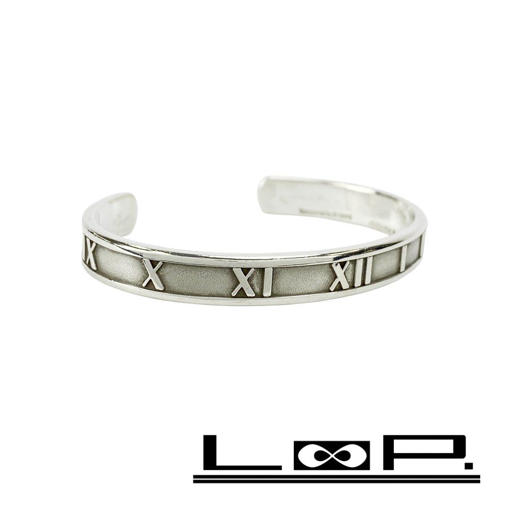 ティファニー　アトラスシルバーバングル９２５ TIFFANY&Co./ティファニー】 アトラス ブレスレット バングル シルバー