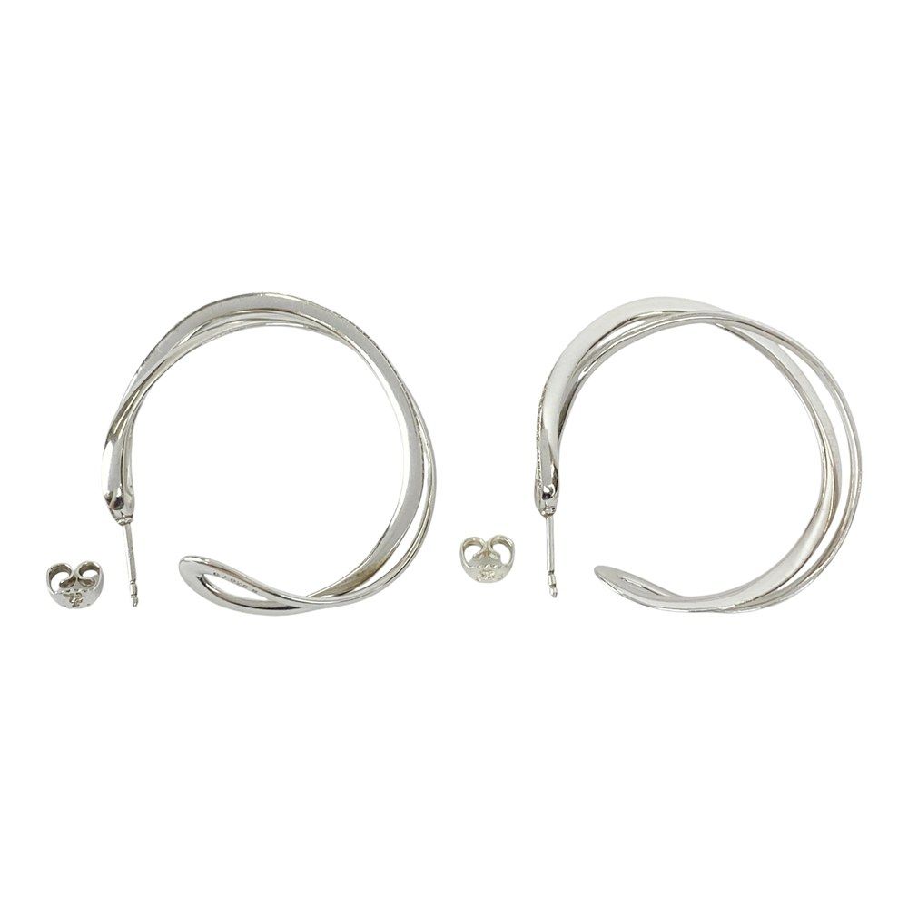 ジョージジェンセン □美品□ インフィニティ ピアス アクセサリー