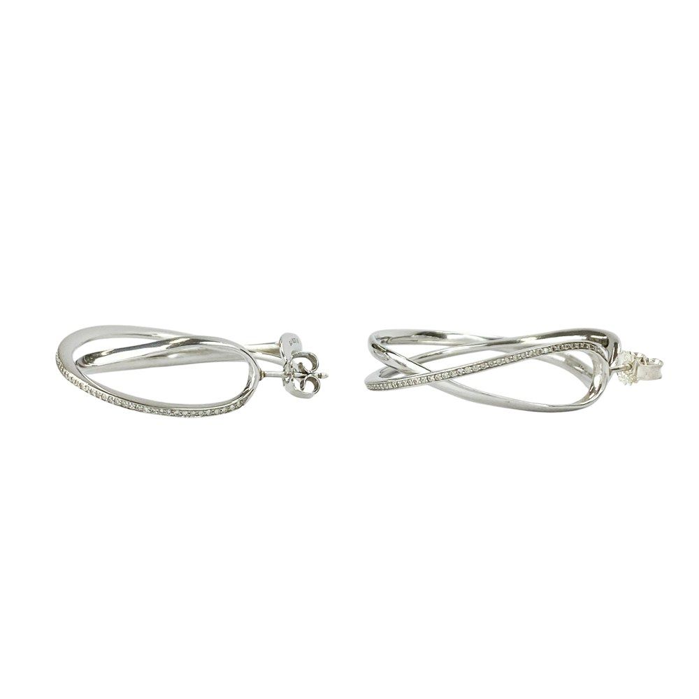 ジョージジェンセン □美品□ インフィニティ ピアス アクセサリー