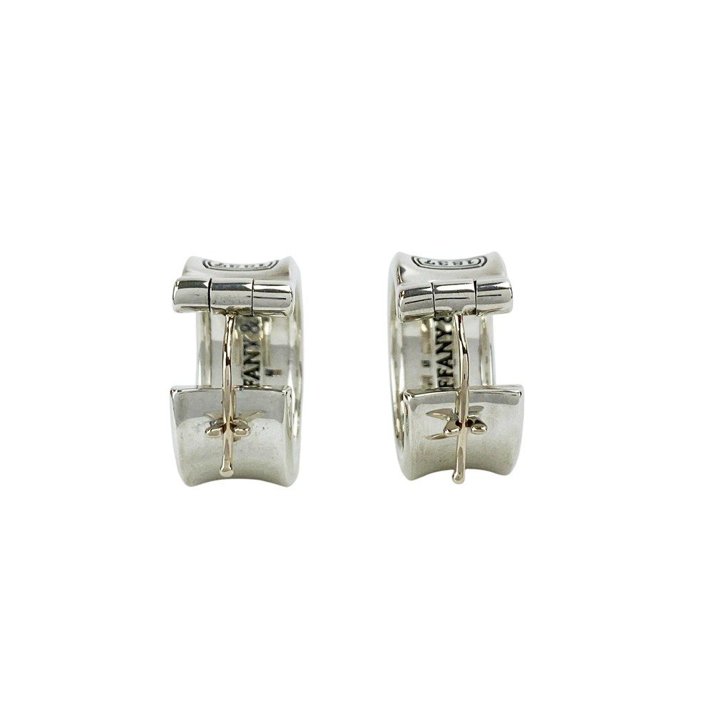 ティファニー □美品□1837□ フープ ピアス アクセサリー シルバー SV