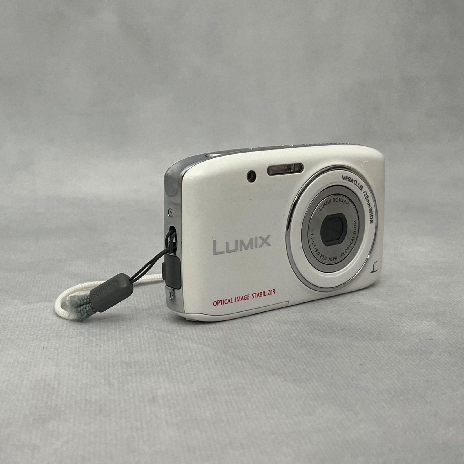 LUMIX DMC-S2 Panasonic ホワイト DMC-S2-W 中古LUMIX | (1410万画素