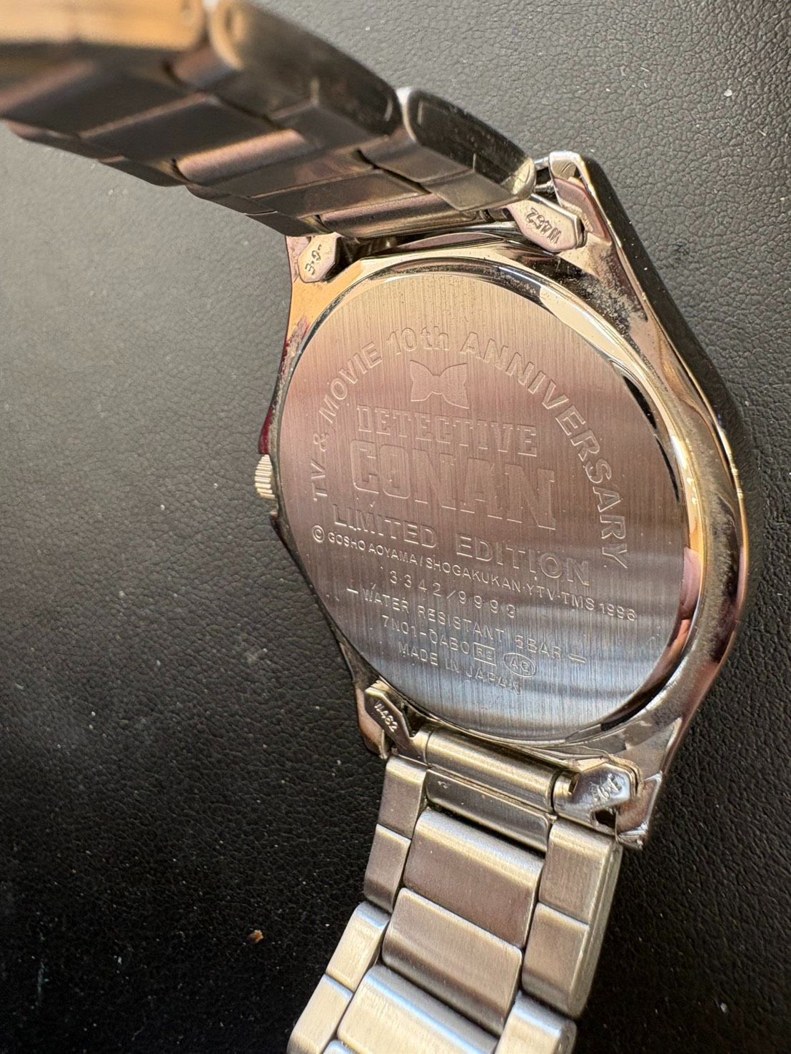 EL6】江戸川コナン 公式メモリアルウォッチ 黄金の時刻 名探偵コナン