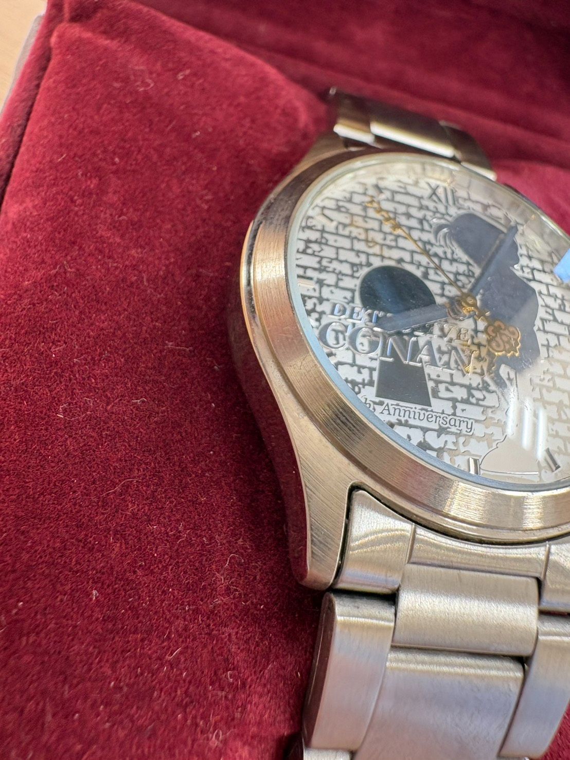 EL6】江戸川コナン 公式メモリアルウォッチ 黄金の時刻 名探偵コナン