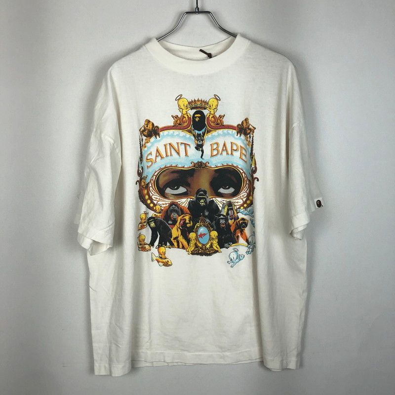 中古品】A BATHING APE × SAINT Mxxxxxx SAINT MICHAEL 別注 コラボ
