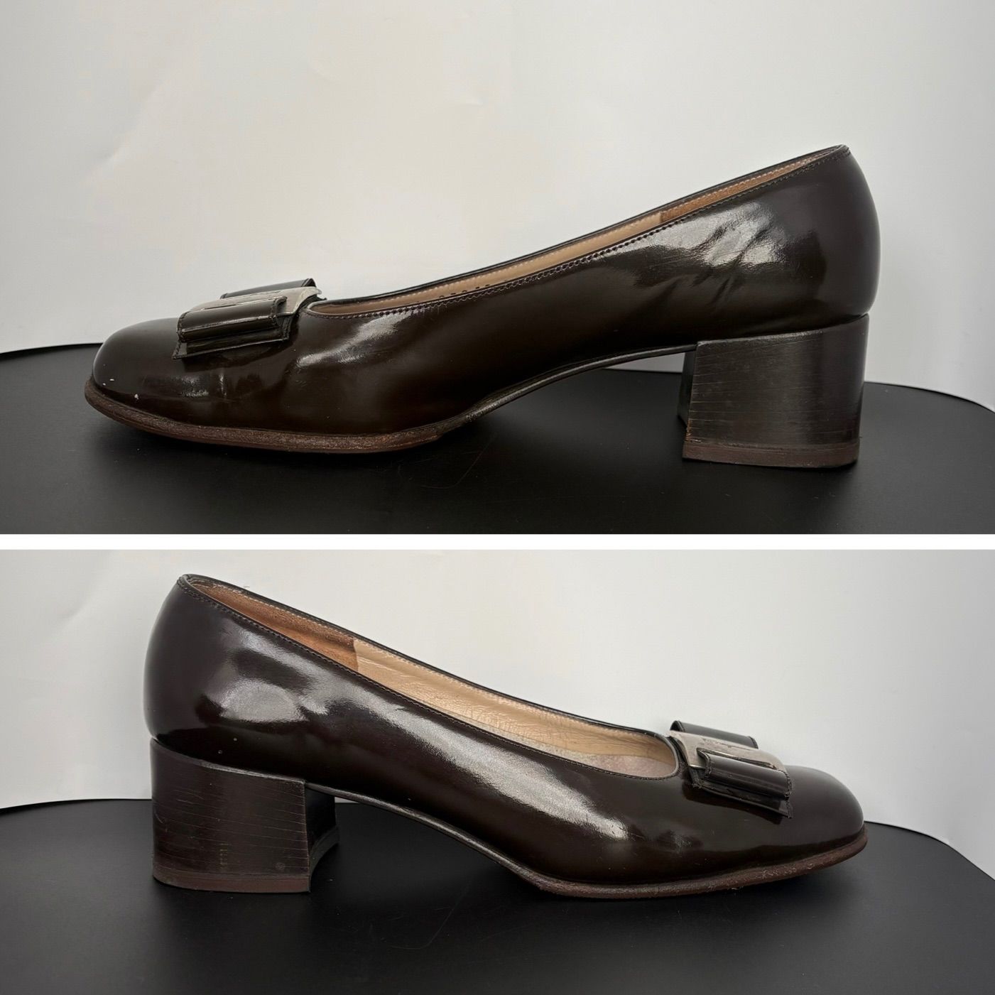 サルヴァトーレフェラガモ Salvatore Ferragamo パンプス ヴァラ