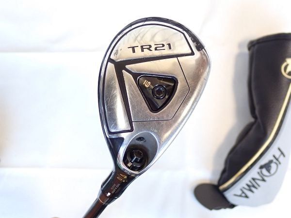 ホンマ T//WORLD TR21 ユーティリティ VIZARD TR20-65 U4 21度 S 