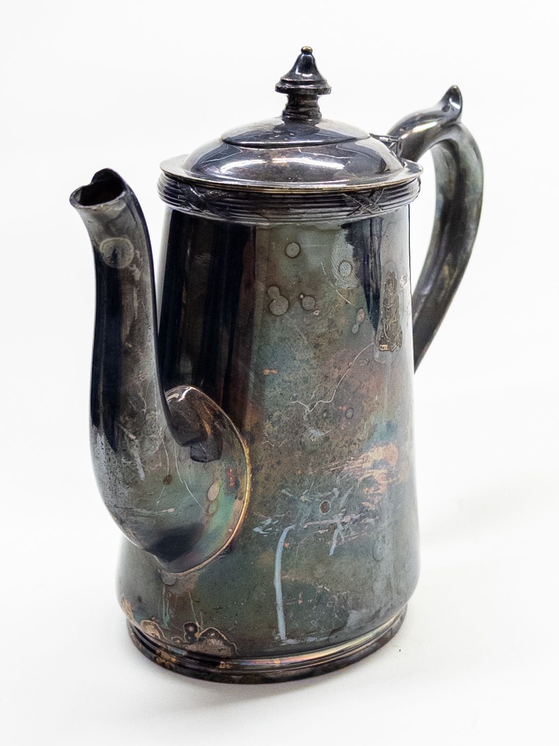 CJ Vander 英国アンティーク シルバーP ティーポット 重量 520 g ENGLAND