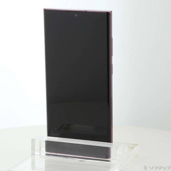 値引き中 中古良品‼️GalaxyS22Ultra au バーガンディ Galaxy S22