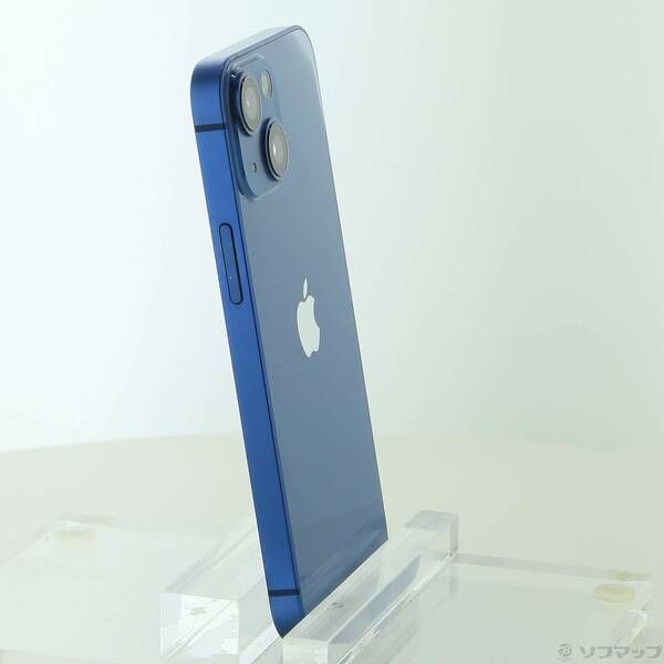 中古品〕 iPhone13 mini 128GB ブルー MLJH3J／A SIMフリー