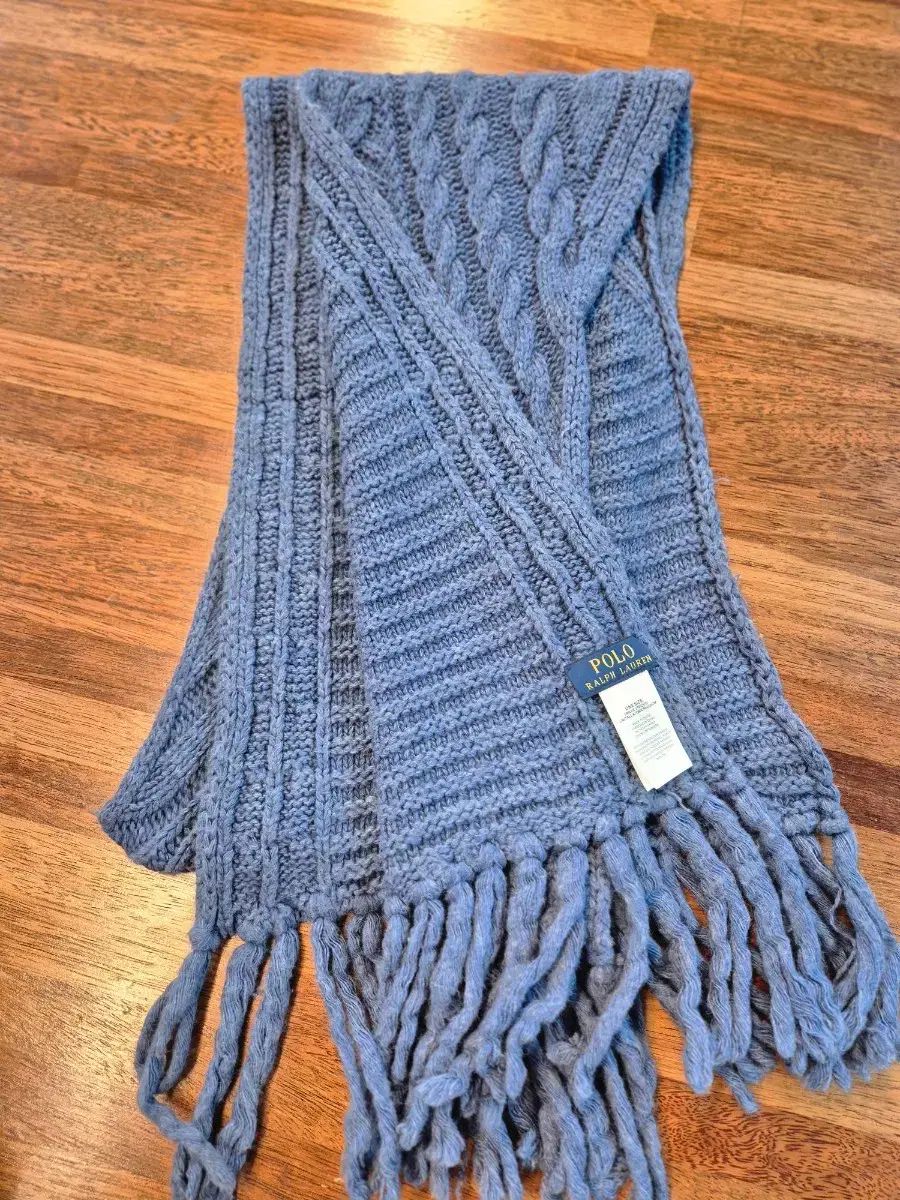 ポロ ラルフローレン ケーブル編み ニット マフラー - メルカリ
