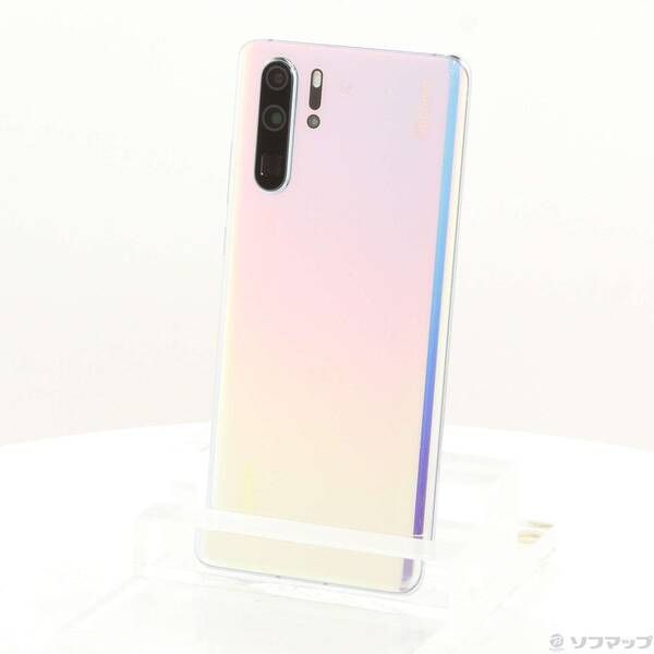 中古品〕 HUAWEI P30 Pro 128GB ブリージングクリスタル HW-02L docomo