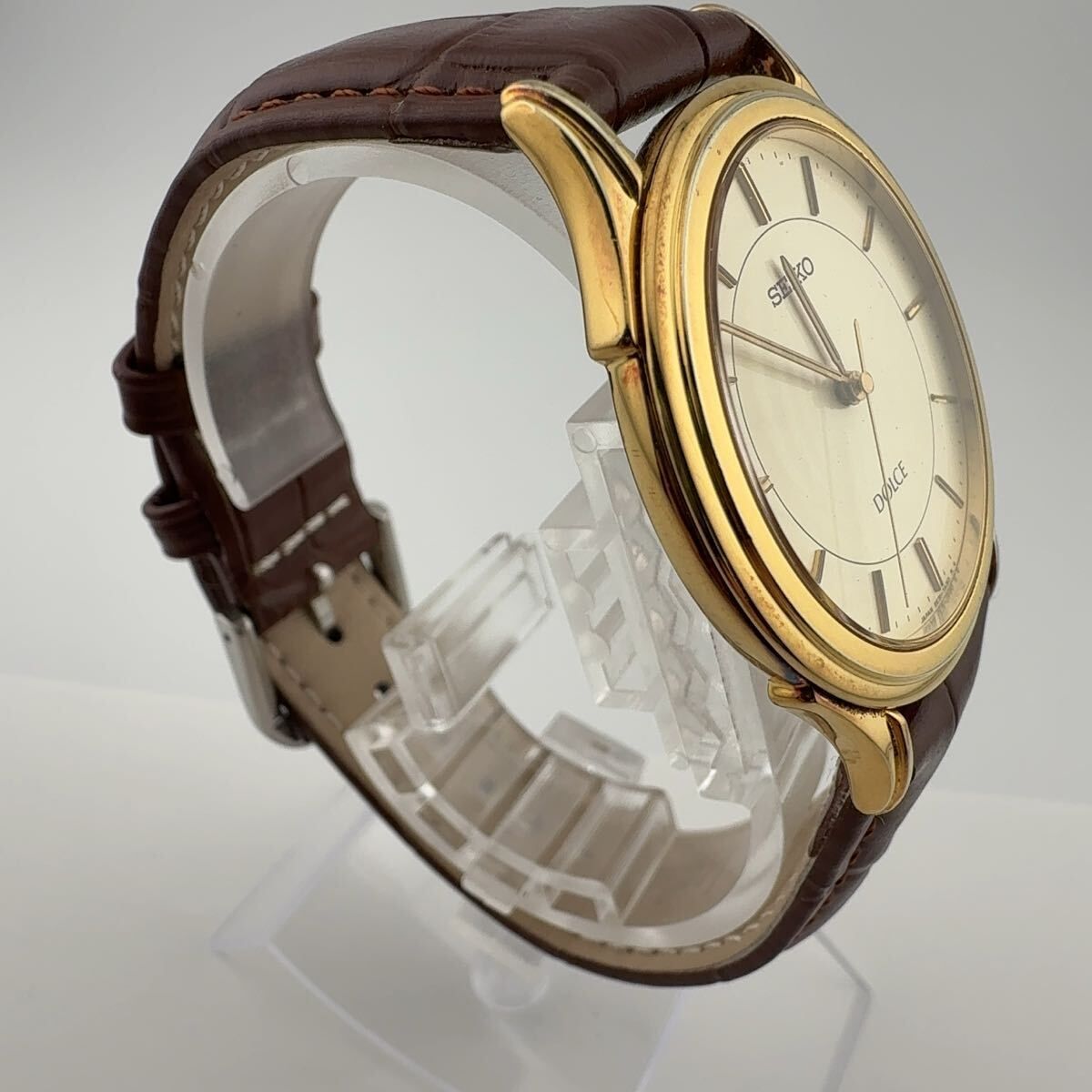 SEIKO 5E31-7A40 セイコー DOLCE ドルチェ クォーツ メンズ 腕時計 