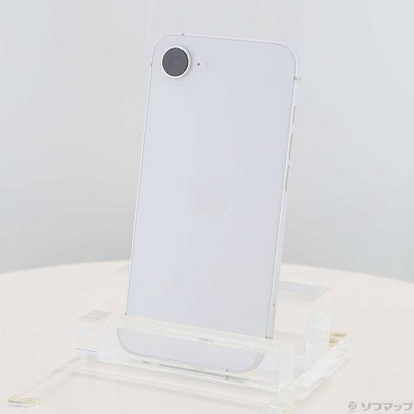 中古品〕 iPhone16e 128GB ホワイト MD1R4J／A SIMフリー【344