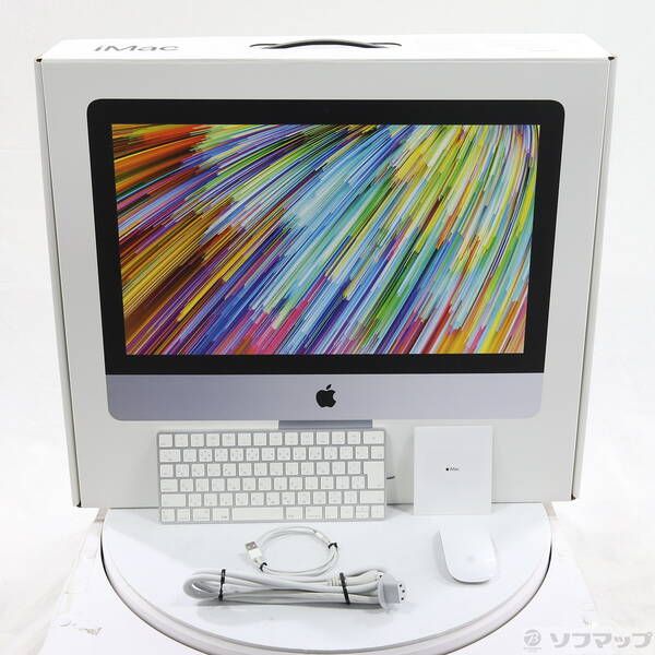 中古品〕 iMac 21.5-inch Mid-2017 MNDY2J／A Core_i5 3GHz 8GB HDD1TB