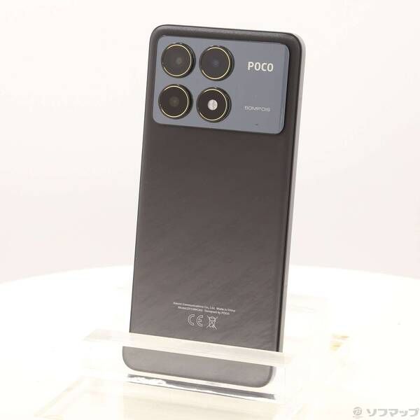 中古品〕 POCO F6 Pro 512GB ブラック MZB0HEIJP SIMフリー【262
