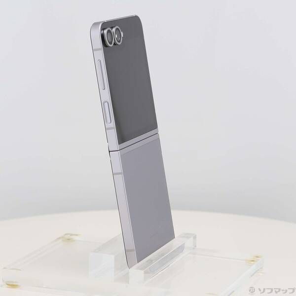 中古品〕 Galaxy Z Flip6 256GB シルバーシャドウ SM-F741QZSASJP SIM