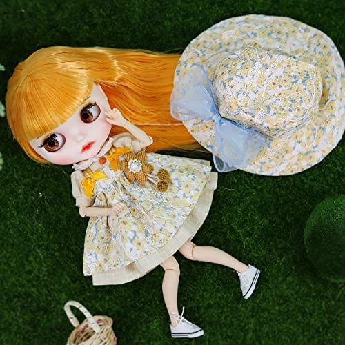 ICY Fortune Days BJD 人形ドール 可動ボディ マット肌 カスタム練習用 ひな祭りの贈り物 4種類の瞳孔の色 手塗りのメイク の改良した関節人形 6 16 po cc 2 ea 47 a