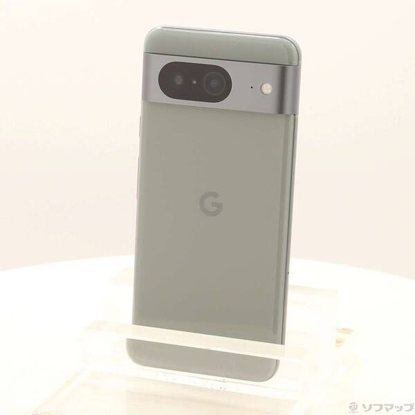 中古品〕 Google Pixel 8 128GB ヘーゼル GA048 au SIMフリー