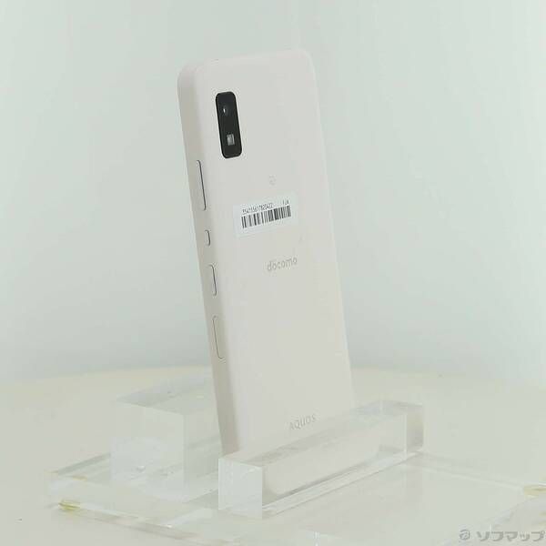 中古品〕 AQUOS wish2 64GB ホワイト SH-51C docomo SIMフリー【269