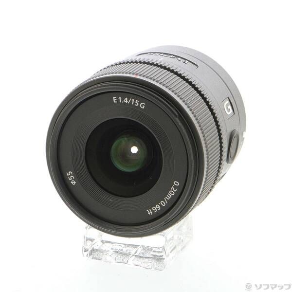 ほぼ未使用 SEL15F14G Sony E 15mm f/1.4 G APS-C Wide Angle Lens for