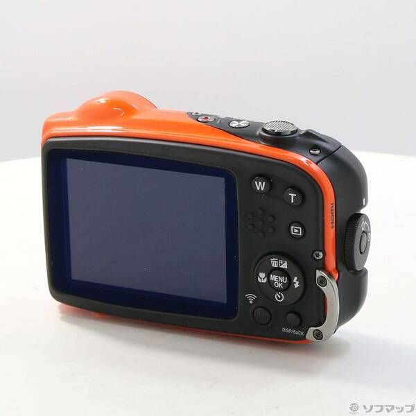 中古品〕 FinePix XP70 OR (1640画素／5倍／防水／オレンジ／SDXC