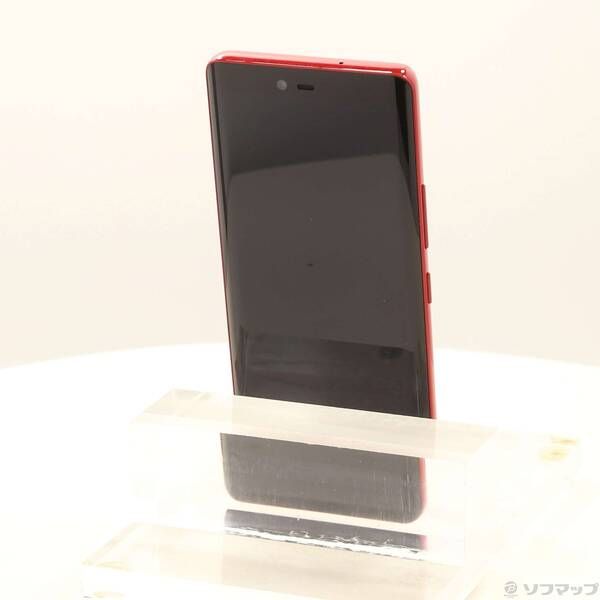 中古品〕 Rakuten Hand 5G 128GB クリムゾンレッド P780 楽天 SIM