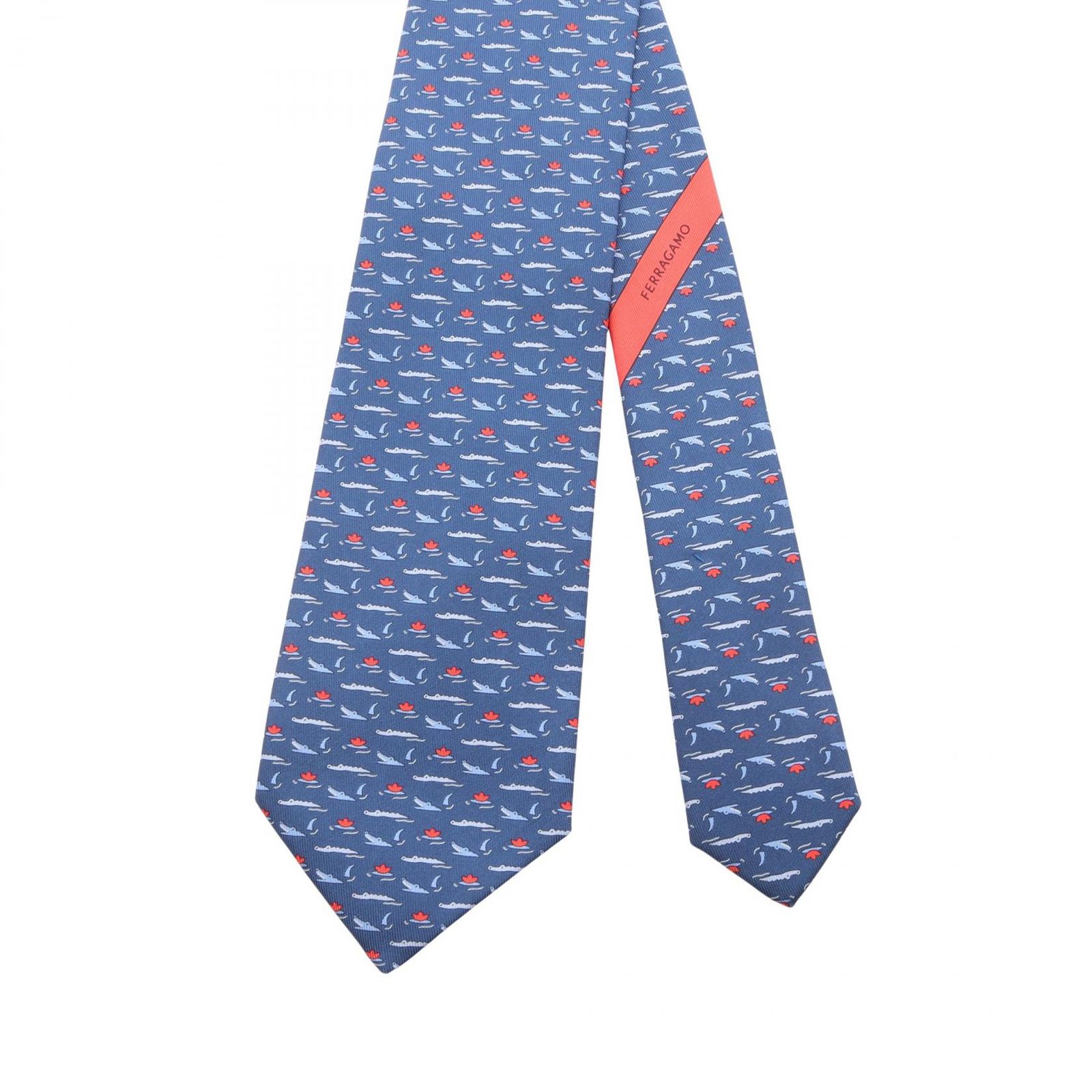 サルヴァトーレフェラガモ Salvatore Ferragamo ネクタイ シルク