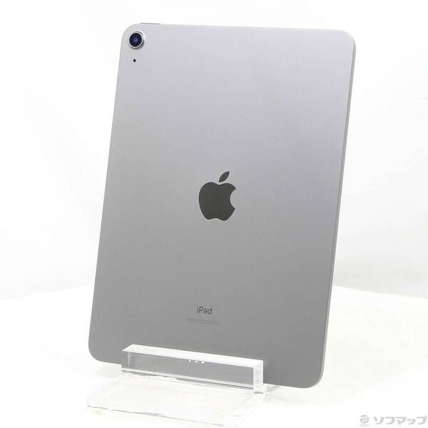 中古品〕 iPad Air 第4世代 64GB スペースグレイ MYFM2J／A Wi-Fi【295