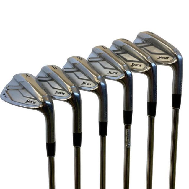 中古】 ダンロップ SRIXON ZX7 6S アイアンセット IR Dynamic Gold