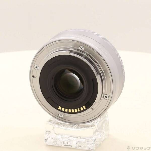 中古品〕 EF-M 22mm F2 STM シルバー (レンズ)(CANON Mマウント)【344