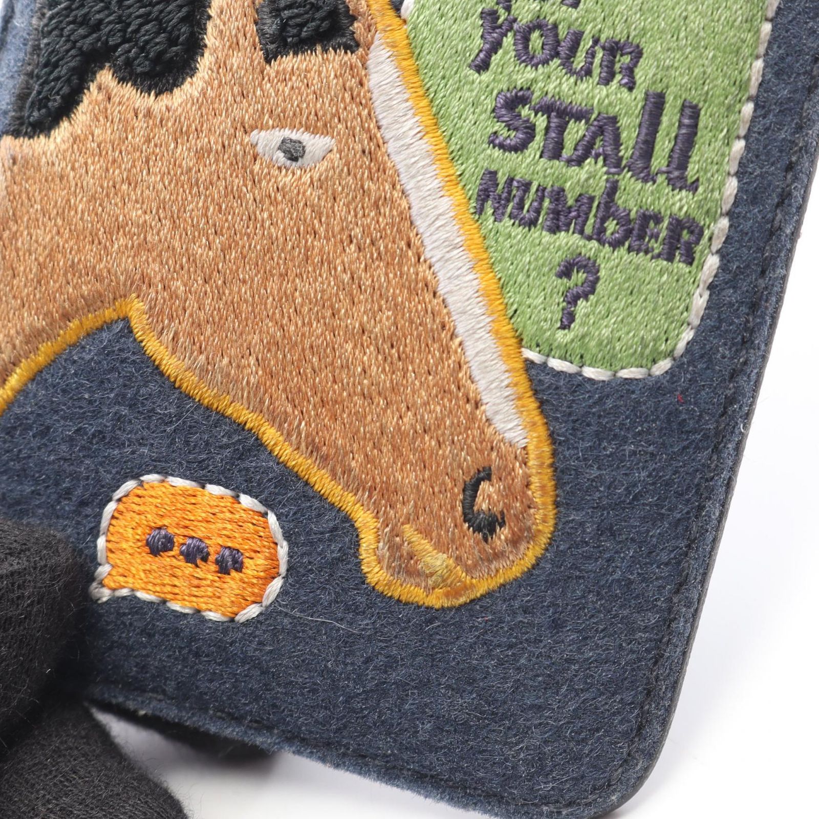 HERMES MagSafeカードホルダー ”Stall Number” レザー iphone ケース