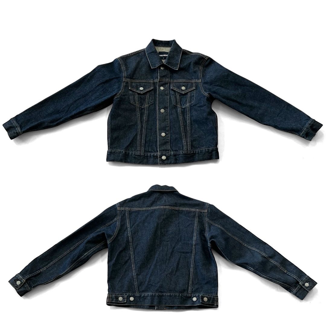 UNIQLO オールドユニクロ デニムトラッカージャケット Gジャン 紺タグ