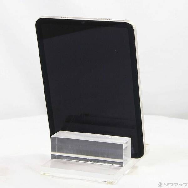 中古品〕 iPad mini 第6世代 64GB スターライト MK7P3J／A Wi-Fi【276
