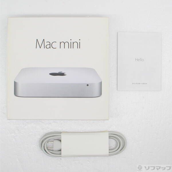 中古品〕 Mac mini Late-2014 MGEQ2J／A Core_i5 2.8GHz 8GB Fusion