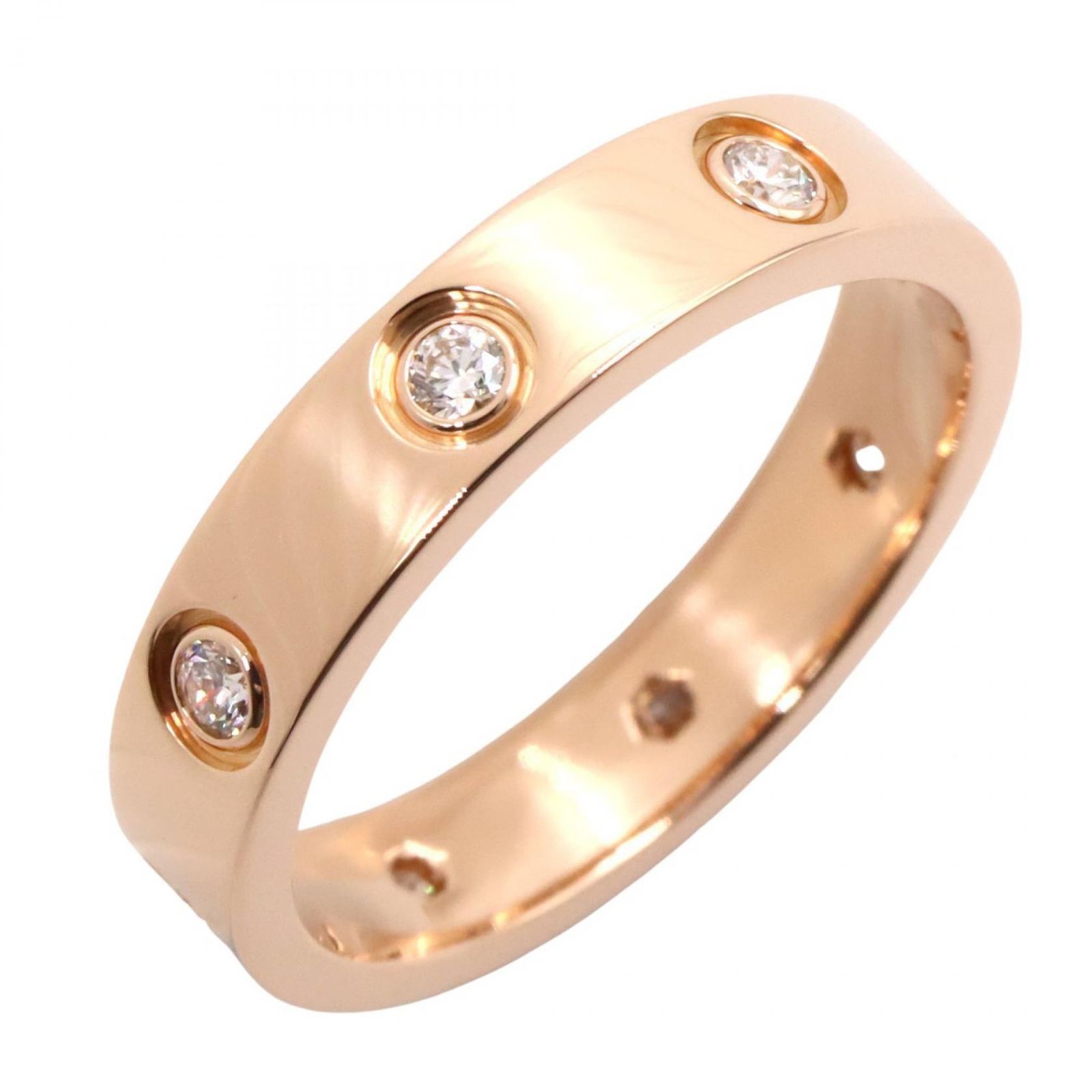 カルティエ CARTIER リング・指輪 ミニラブリング 8PD B4050800 K18PG