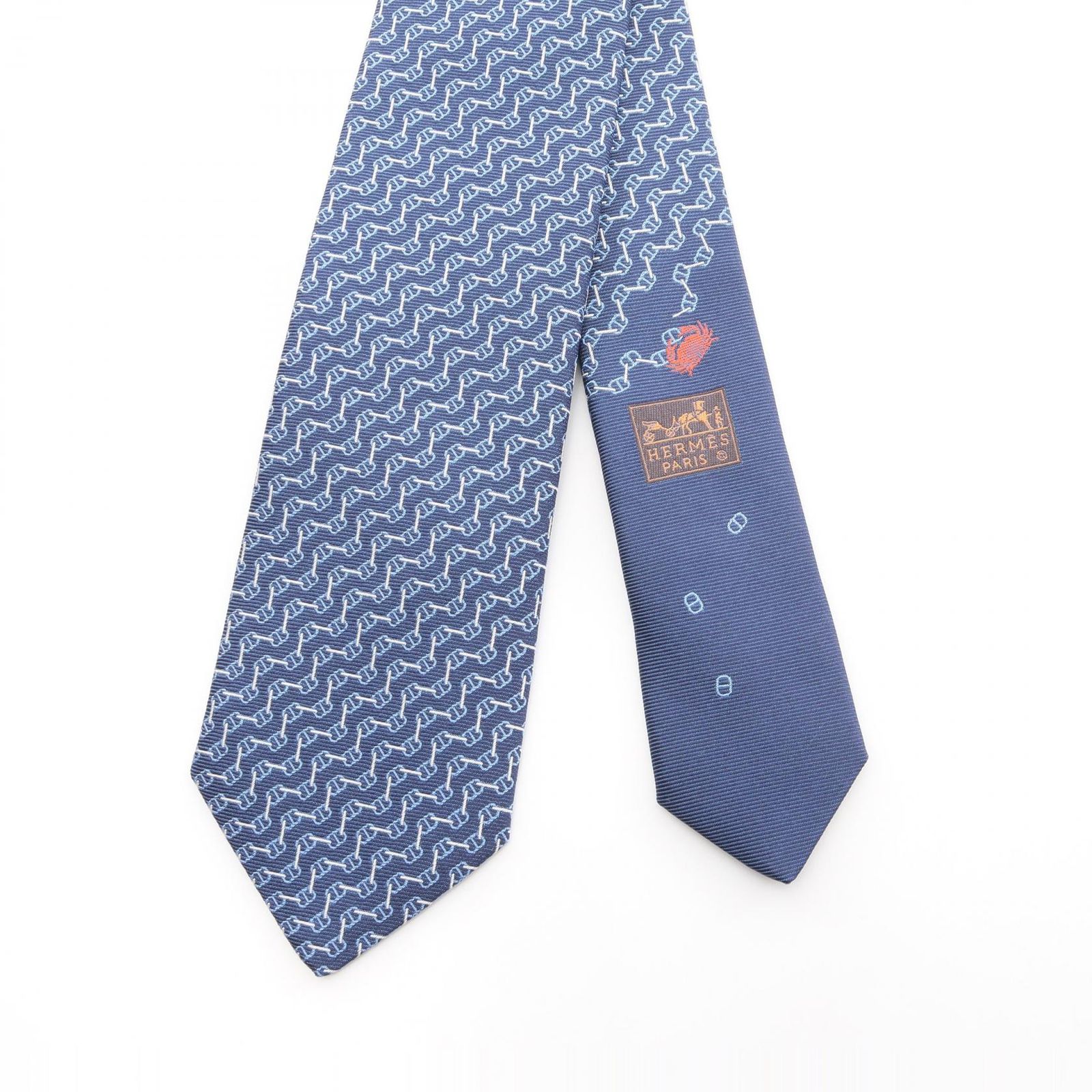 エルメス HERMES ネクタイ クラブデシェネ シルク ネクタイ メンズ 未