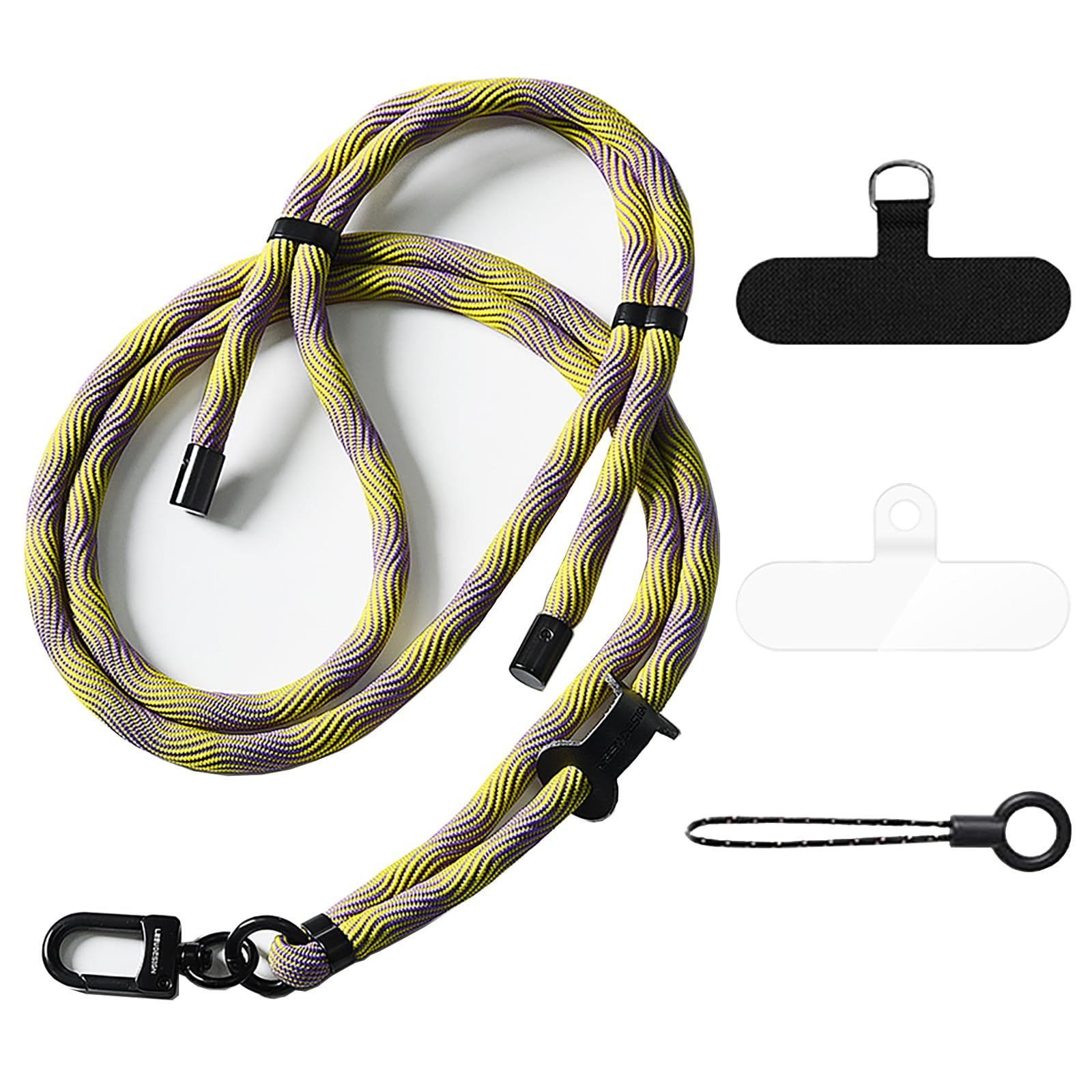 新品 [HCXLYP] 【多用途・長さ調節可能・丈夫さ 】スマホ クロスボディ