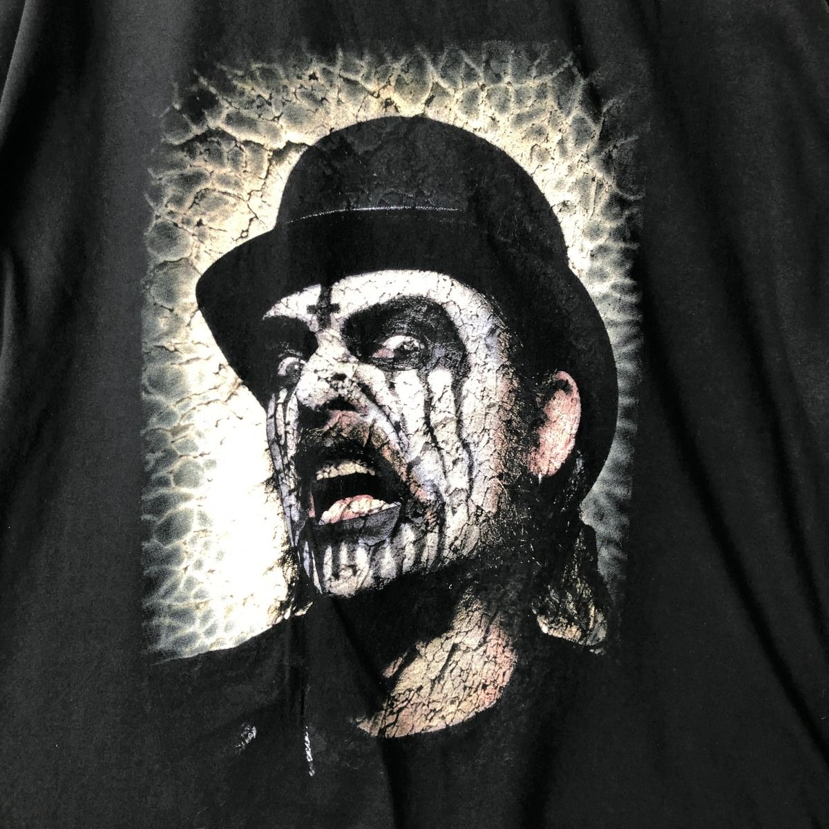 2000年代 Y2K マーシフルフェイト Tシャツ Lサイズ 黒 古着 90年代 Cygnus MERCYFUL FATE マーシフル フェイト バンドTシャツ