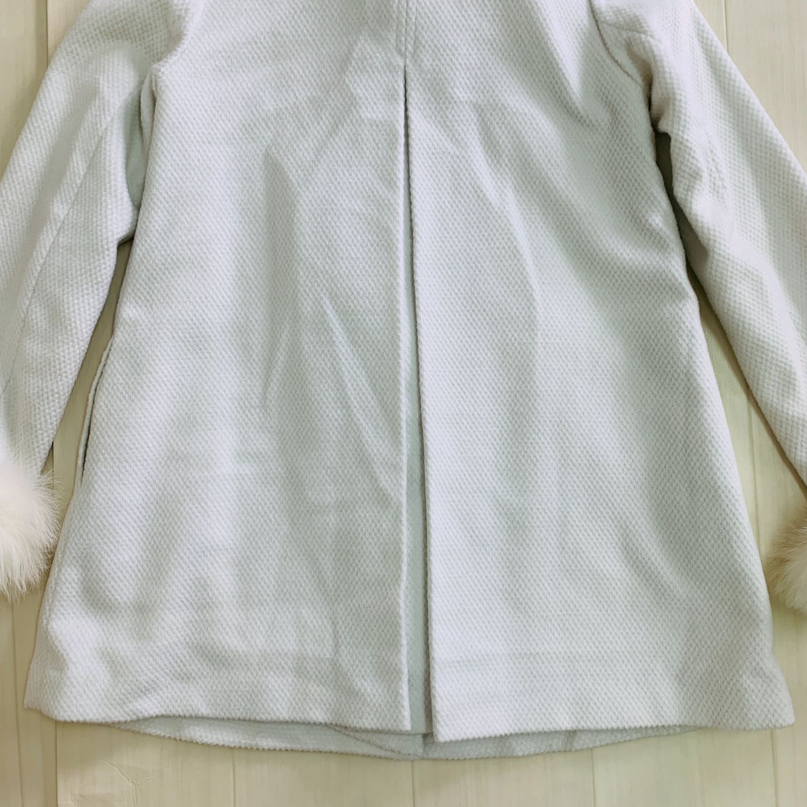 CECIL McBEE セシルマクビー フォックスファーコート Aライン リアル