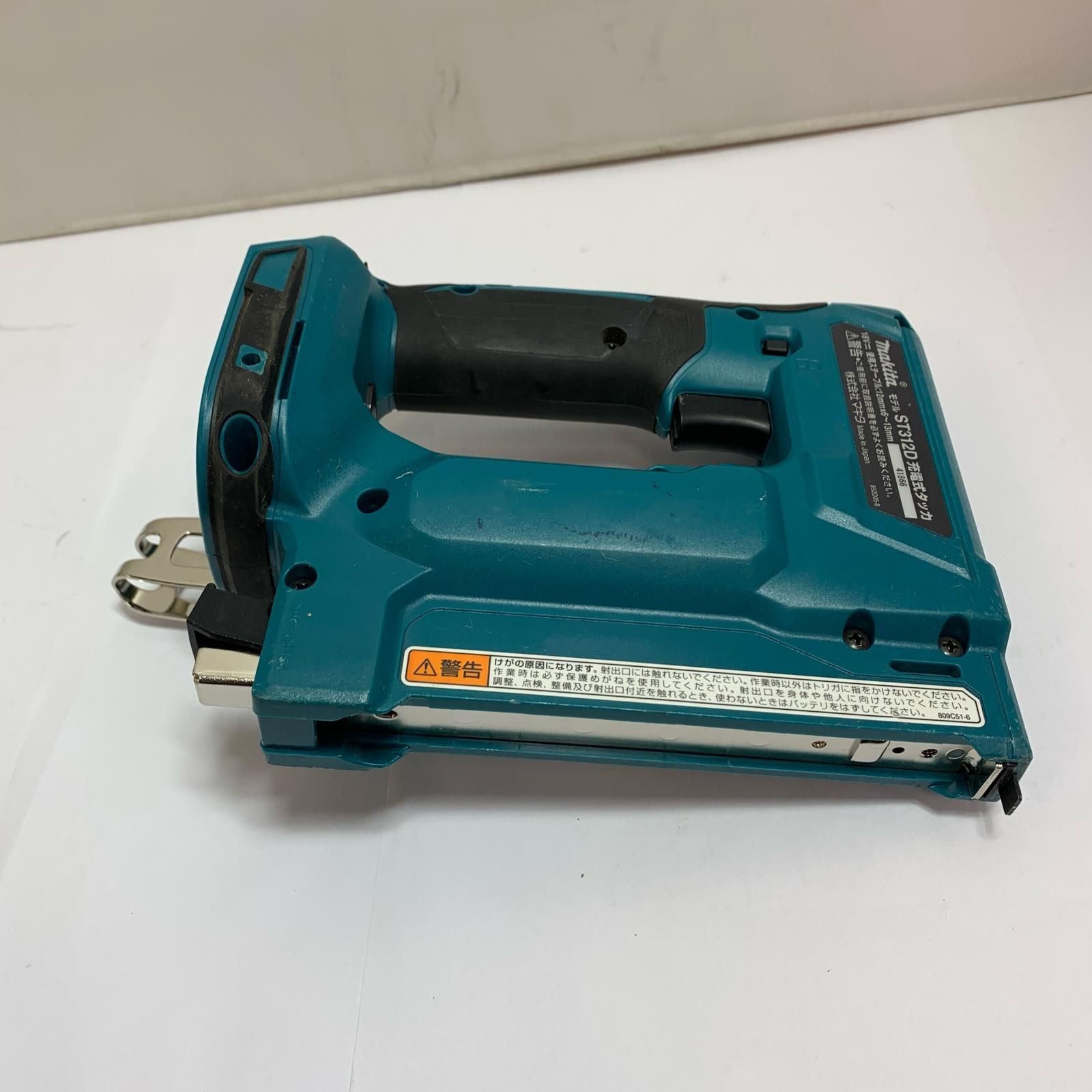 ♭♭MAKITA マキタ 充電式タッカ ケース付 18V ST312D ブルー - メルカリ