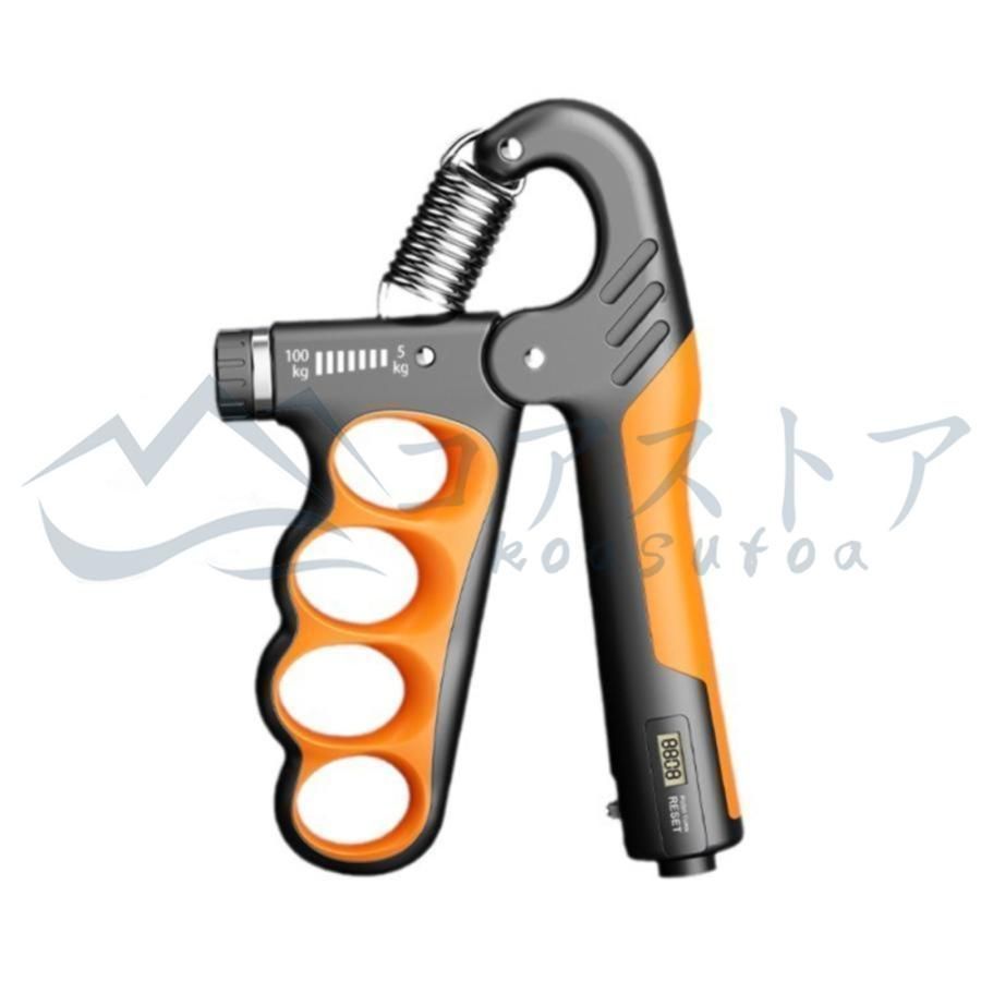 ハンドグリップ エクササイズ 握力増強器 握力グリッパー カウンター