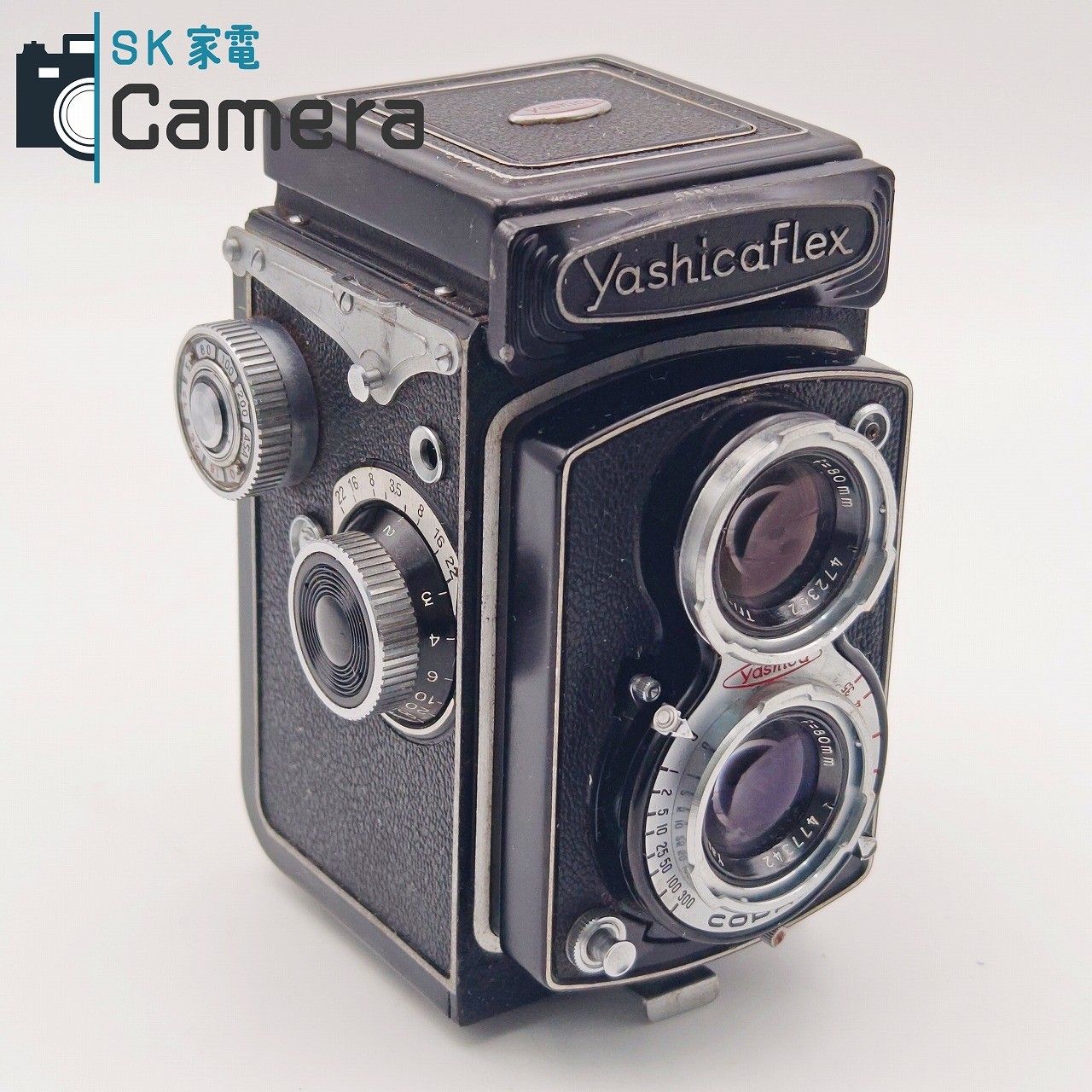中古】 YASHICA YashicaFlex Yashikor 80mm F3.5 ヤシカ 二眼レフ 訳