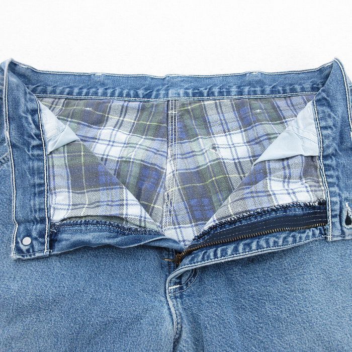 W31/古着 カーハート ペインター パンツ メンズ 90年代 90s 紺 デニム