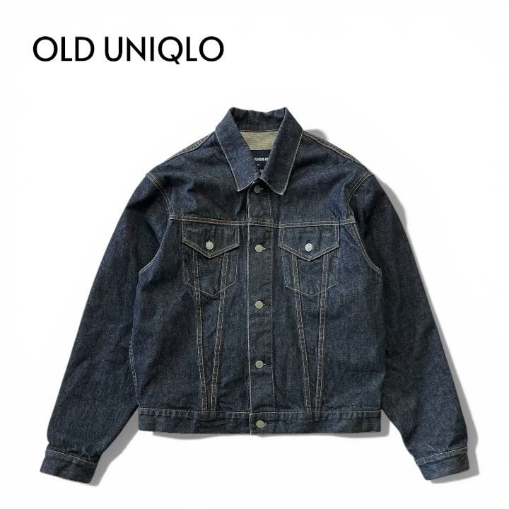 UNIQLO オールドユニクロ デニムトラッカージャケット Gジャン 紺タグ