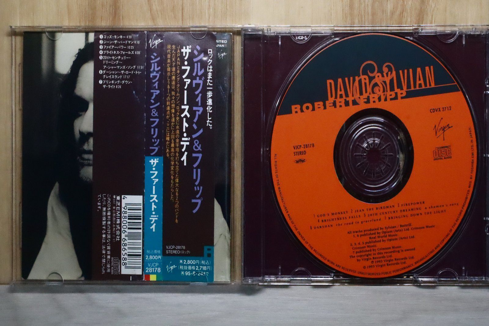 洋楽 David Sylvian CD コレクターズCD デヴィッド・シルヴィアン（David Sylvian 2002年