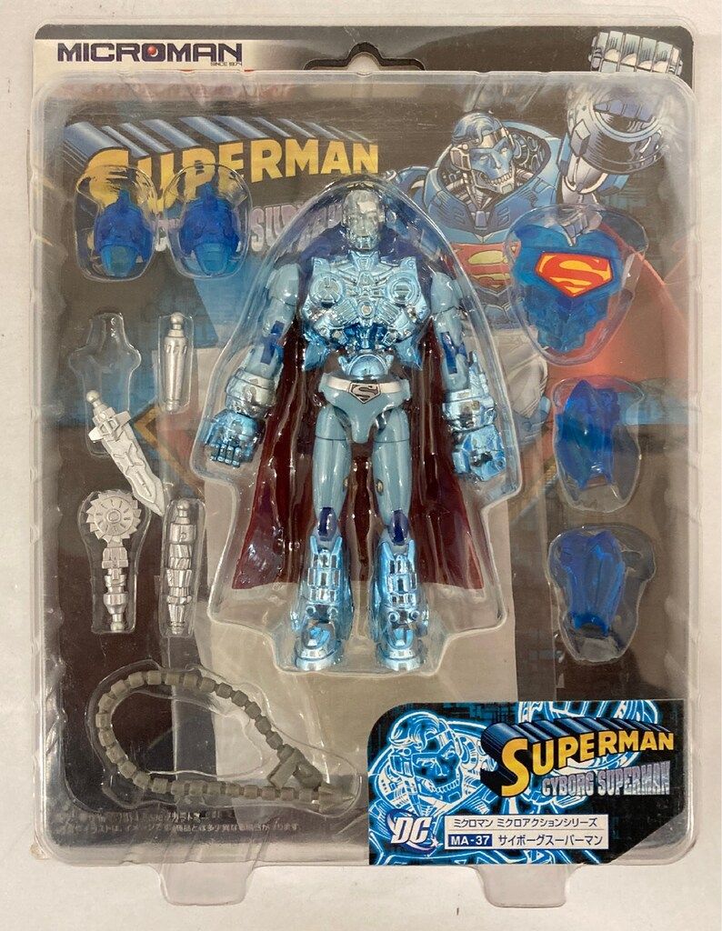 タカラ ミクロマン / ミクロアクション サイボーグスーパーマン MA37