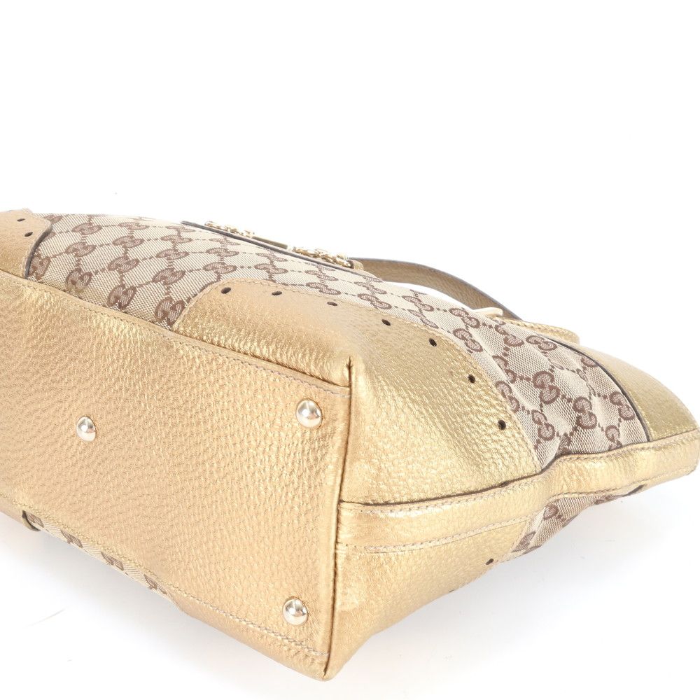 【美品〜良品】 GUCCI グッチ ショルダーバッグ GGスプリーム × レザー GUCCI（グッチ） バッグ 新作 レディースバッグ ショルダーバッグ 斜め