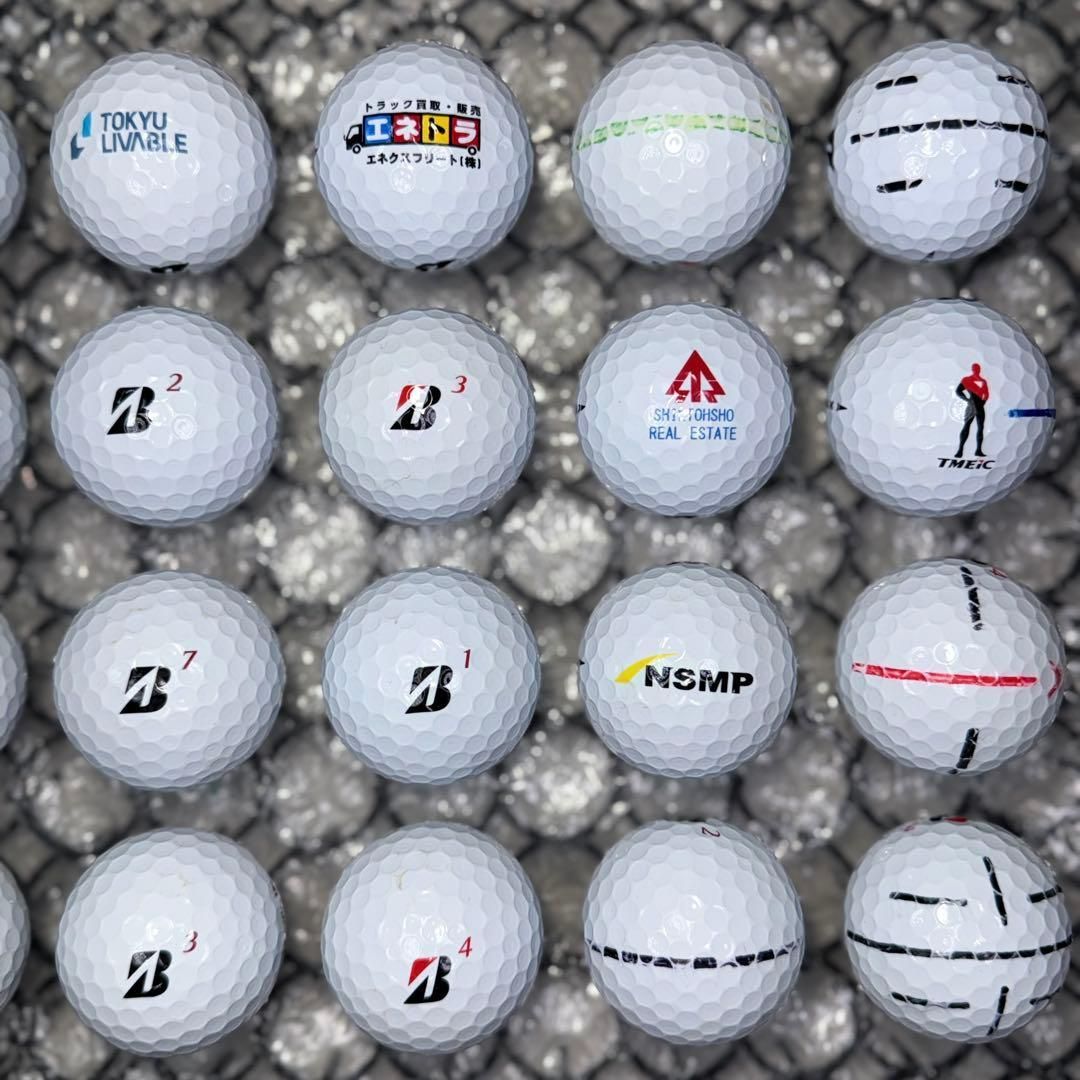 ロストボール ブリジストン bx ツアーb 56 20球 Sランクおまけティ付