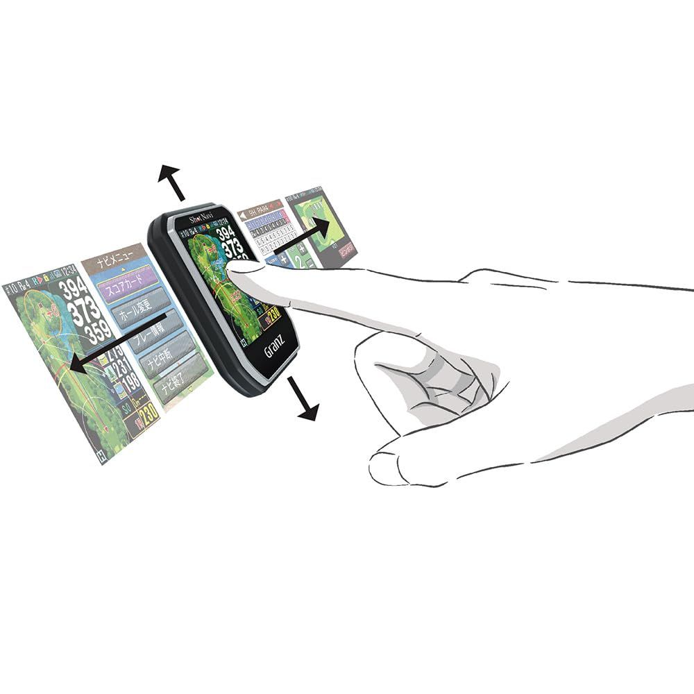 Granz Shot Navi GPSナビ カラビナ付き Granz 商品詳細ページ 【公式通販】Shot Navi ショットナビ / ハンディ