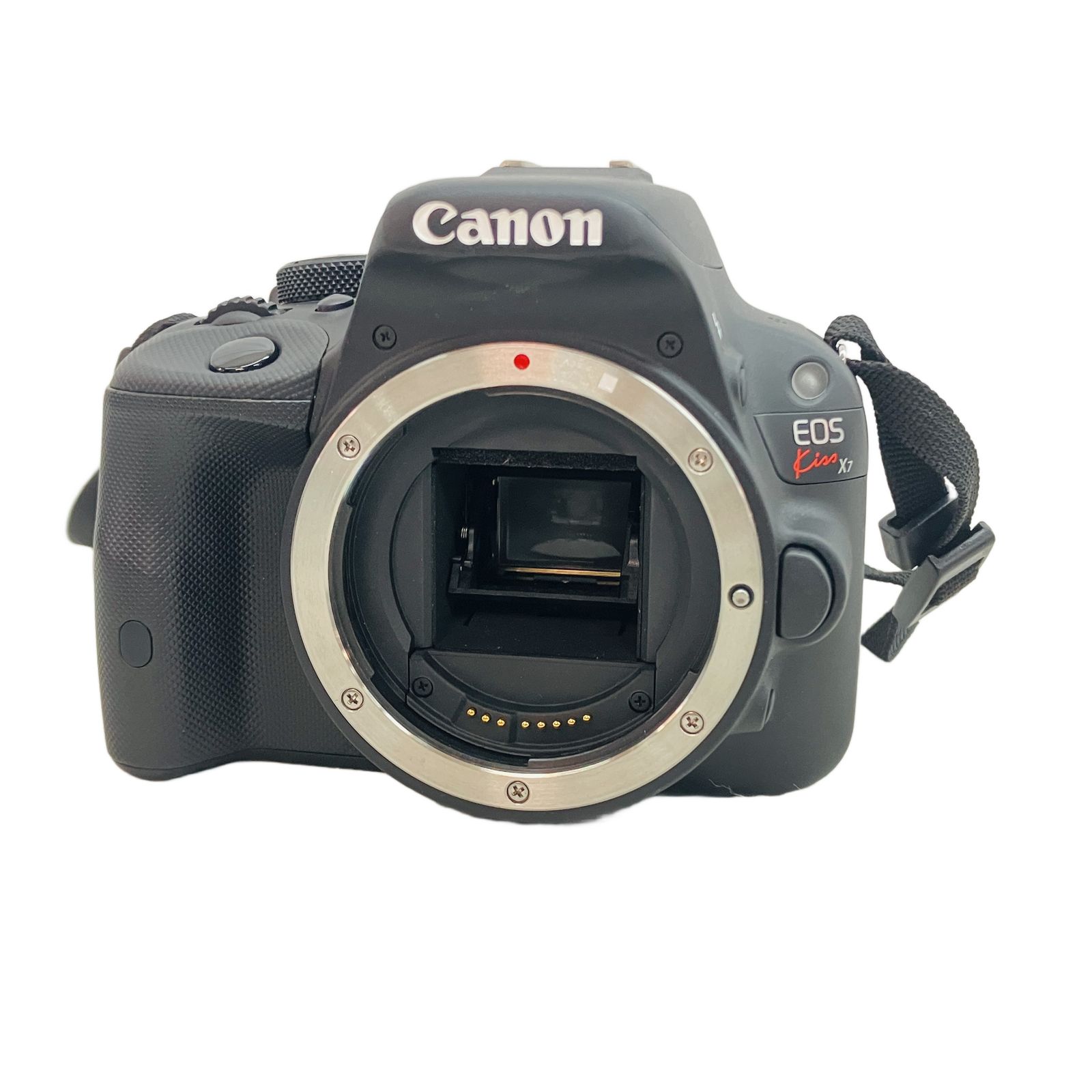 【タンパクボーイ】Canon　EOS 7 Canon eos kiss x7 DS126441 ボディ / EF-S 18-55mm レンズ レンズ